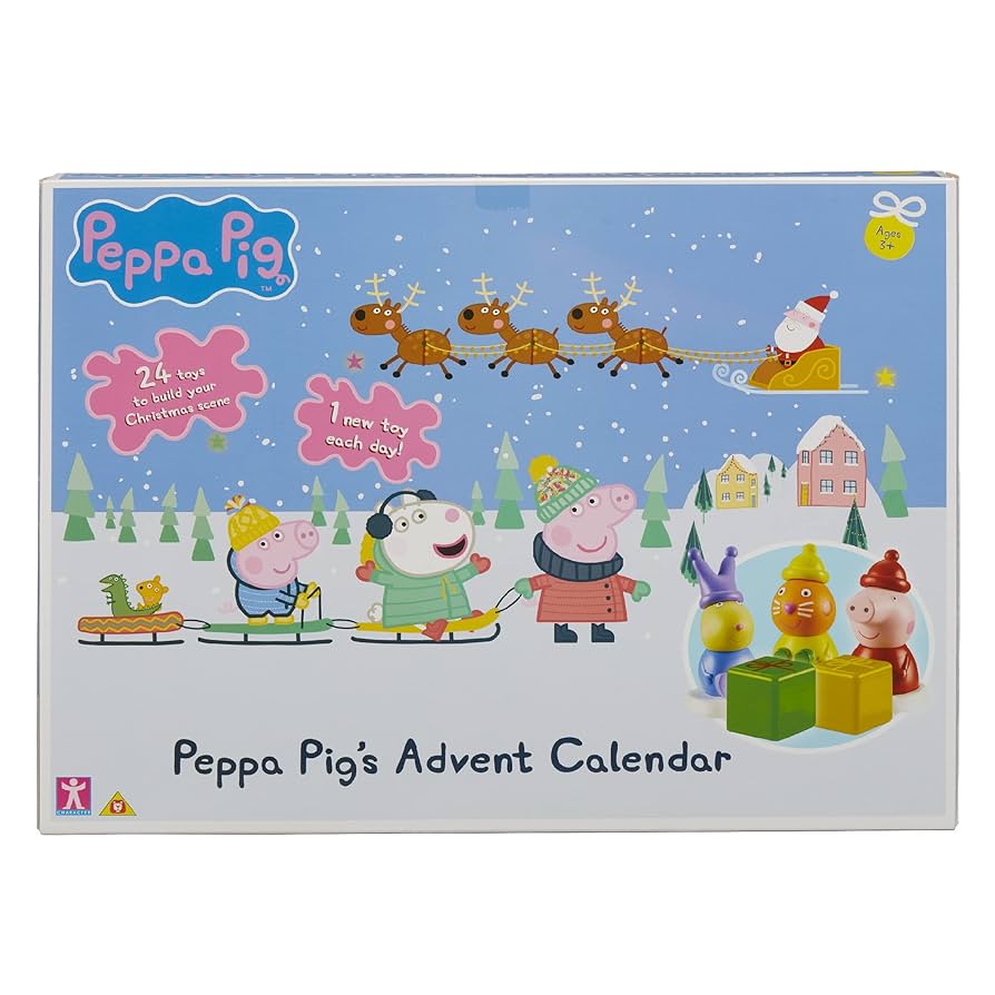 PeppaPig ペッパピッグ アドベントカレンダー フィギュア付 クリスマス ペッパピッグ アドベントカレンダー Peppa Pig Advent Calendar